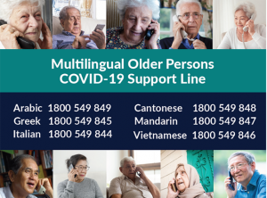 Older Australians get access to pandemic advice wi